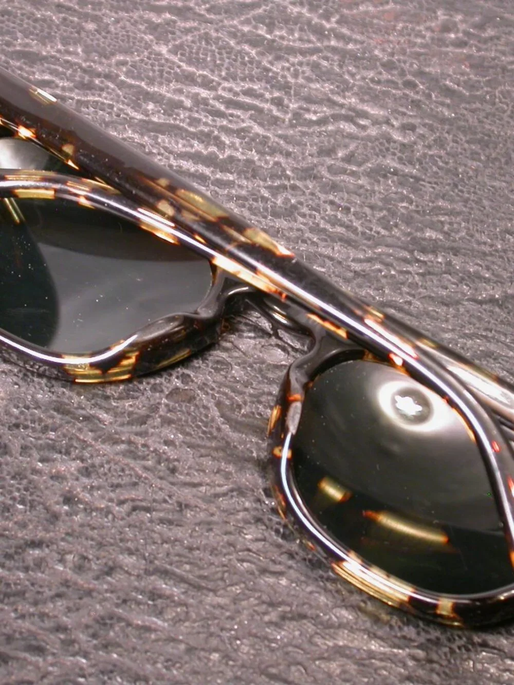 Barton Perreira Blonde Trotoise Modern Shades Sunglasses Frame Only